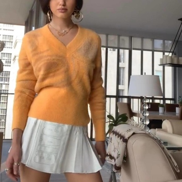 House of Sunny Fluffy 2 in 1 Sweater Vest - Picture 1 of 7